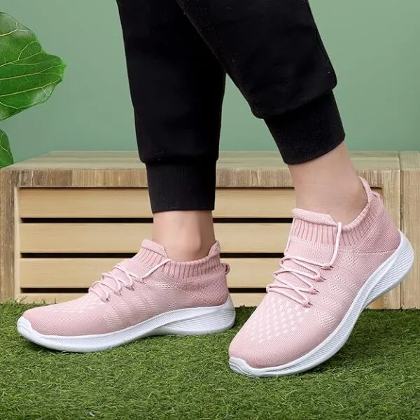 pink Walking Shoes For Women