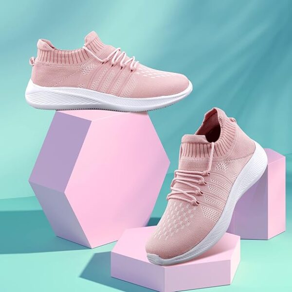 pink Walking Shoes For Women