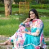 Pink Embellished Silk Jutti